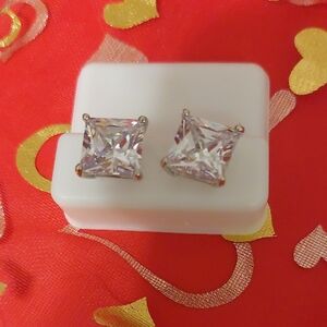 Elegant Silver Stud Earrings
